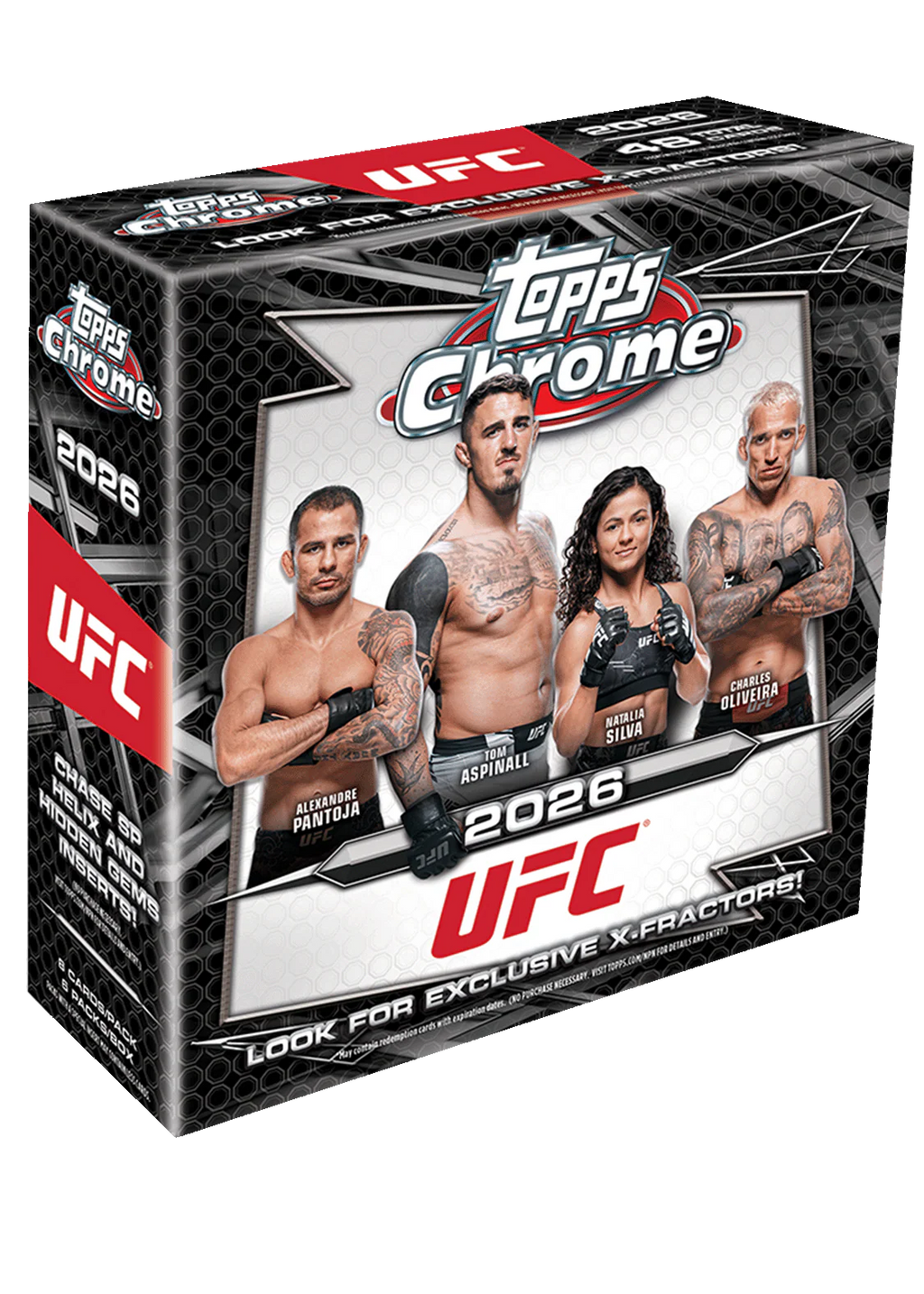 Karty Chrome UFC 2026 Topps Mega Box