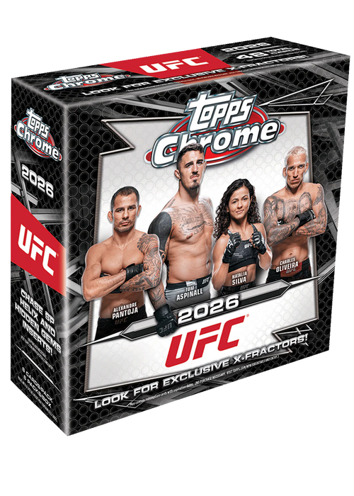 Karty Chrome UFC 2026 Topps Mega Box