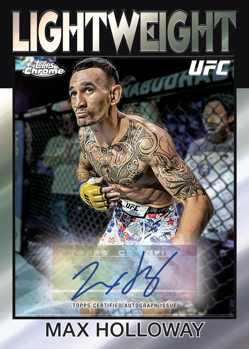 Karty Chrome UFC 2026 Topps Mega Box