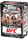 Karty Chrome UFC 2026 Topps Value Box