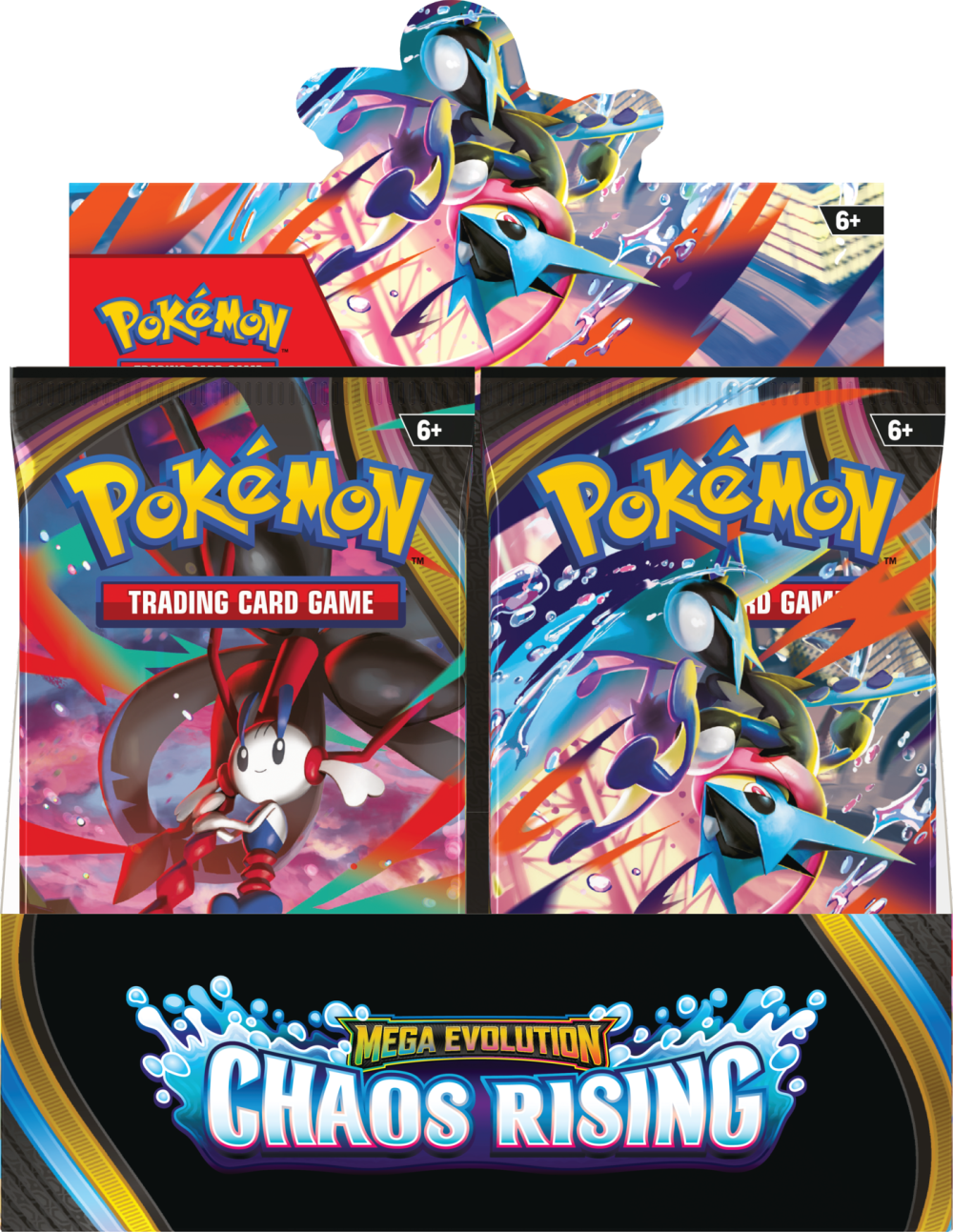 Karty Pokémon TCG: Mega Evolution - Chaos Rising - Booster Display (36 szt.)