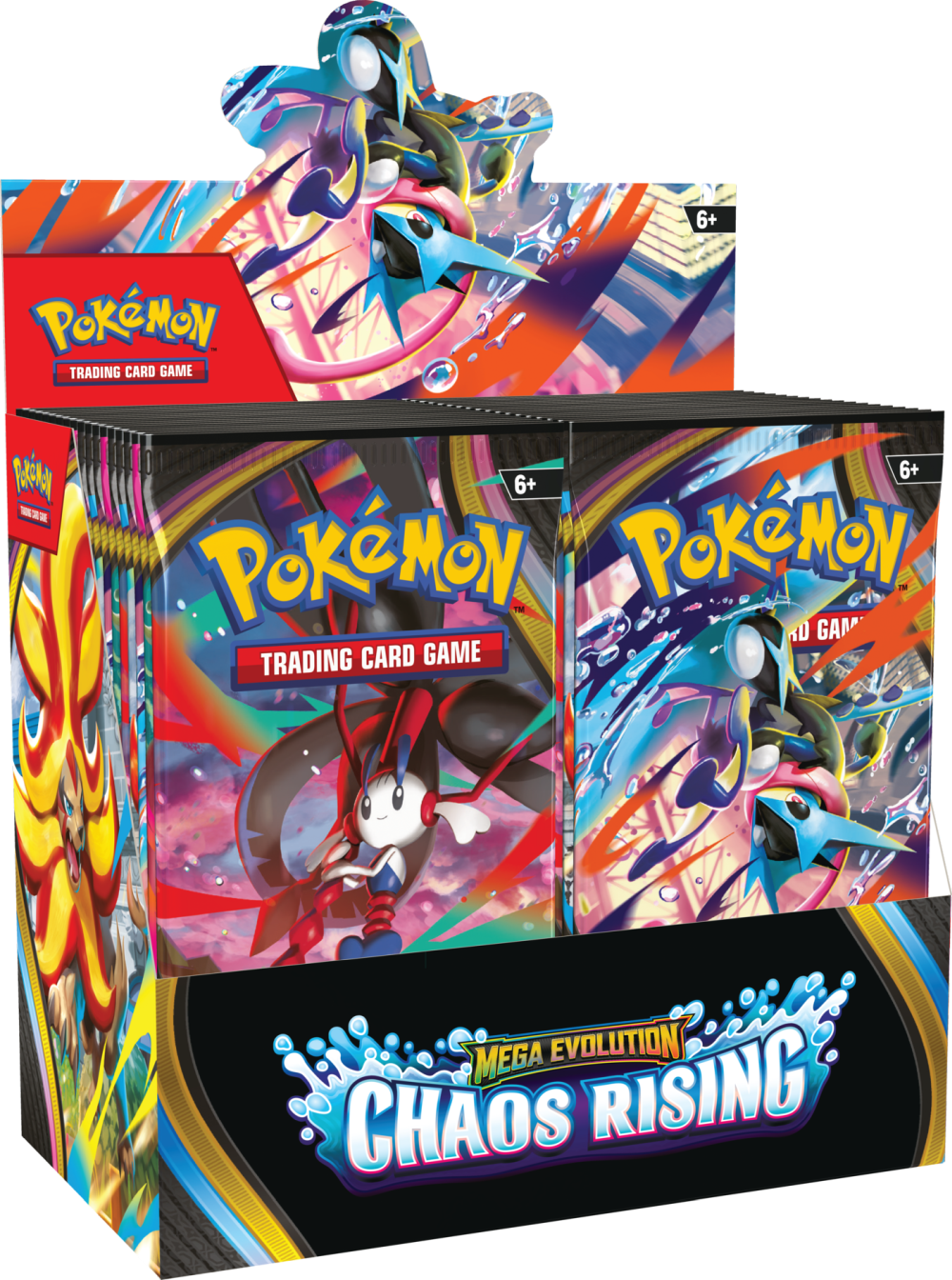 Karty Pokémon TCG: Mega Evolution - Chaos Rising - Booster Display (36 szt.)