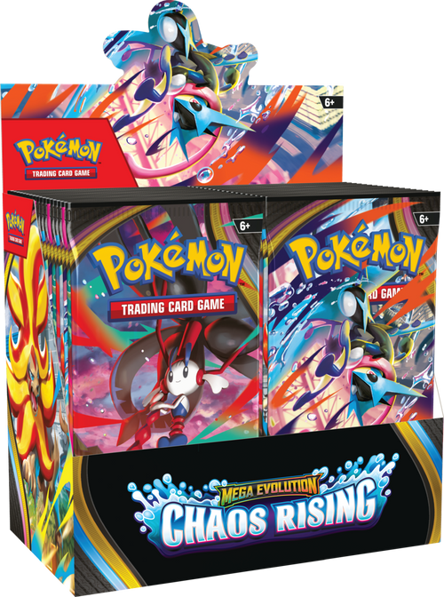 Karty Pokémon TCG: Mega Evolution - Chaos Rising - Booster Display (36 szt.)