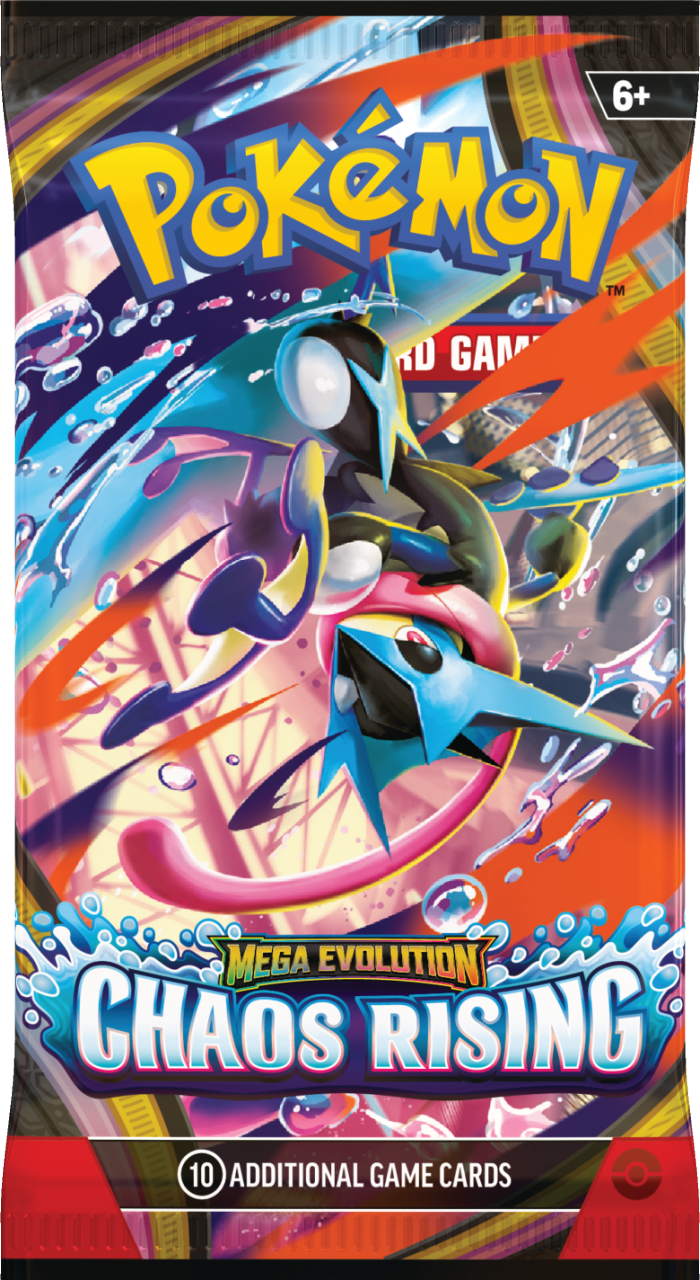 Karty Pokémon TCG: Mega Evolution - Chaos Rising - Booster 1 szt.