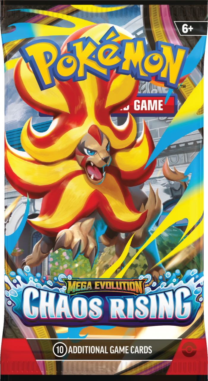 Karty Pokémon TCG: Mega Evolution - Chaos Rising - Booster 1 szt.