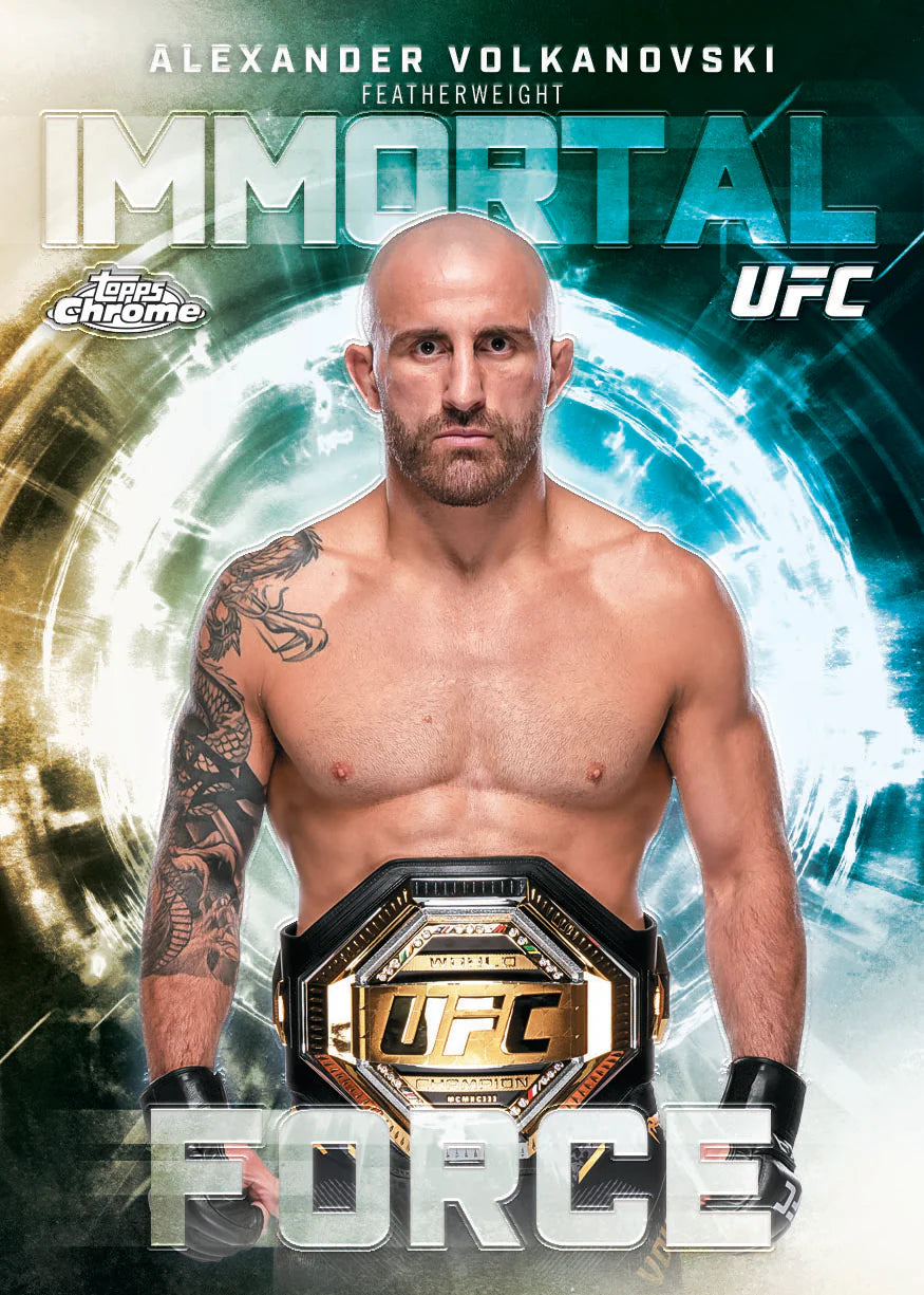 Karty Chrome UFC 2026 Topps Mega Box